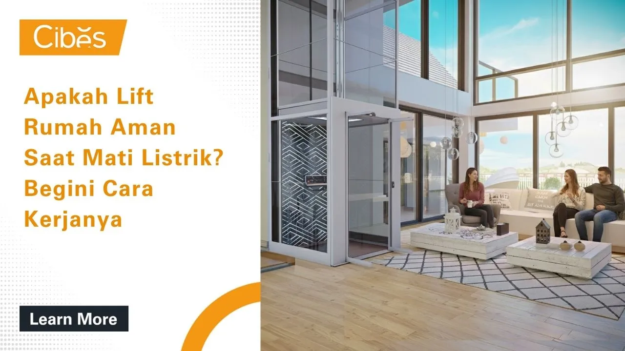 Apakah Lift Rumah Aman saat Mati Listrik? Begini Cara Kerjanya